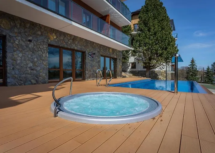 C2 Z Basenem, Sauna, Jacuzzi - 5d Apartment Schreiberhau