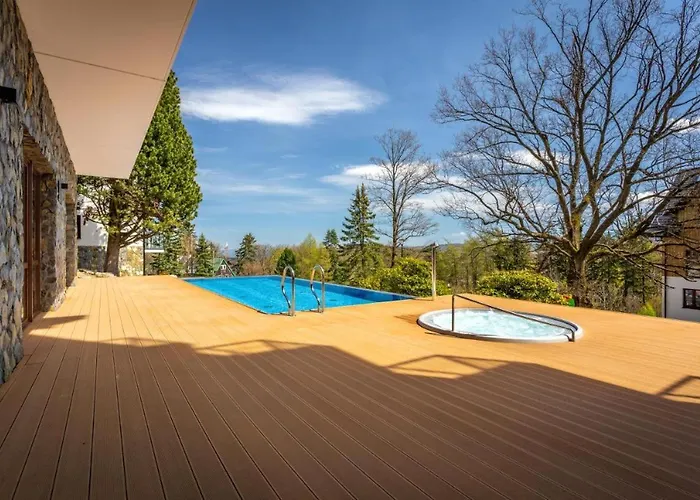 C2 Z Basenem, Sauna, Jacuzzi - 5d Apartment